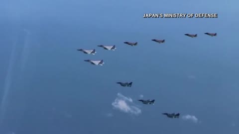 VIDEO | North Korea sends missile soaring over Japan, U.S. and Japan hold joint military exercise