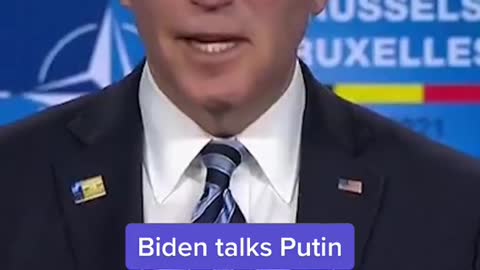 Biden talks Putin