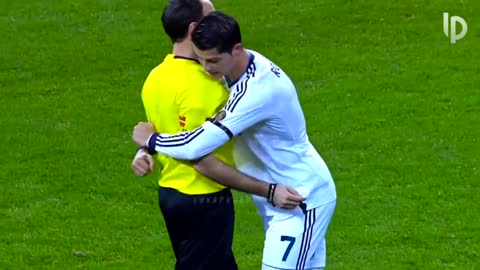 Cristiano Ronaldo vs Referees: Crazy Moments!