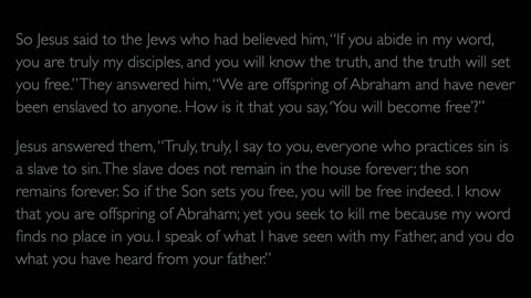 The Gospel of John - Chapter 8