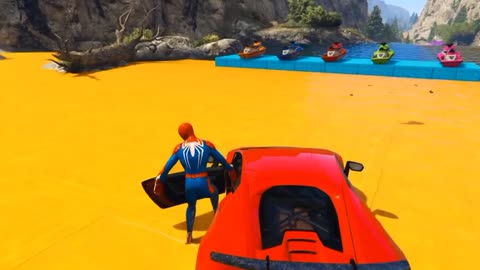 SPIDERMAN CARS Racing Challenge on MULTI Rampa ! SUPERHERO HULK Goku M.. 207K views 1 mo ago ..more