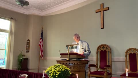 Sunday Sermon, Cushman Union Church, 10/2/2022.