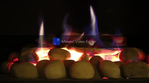 Fireplace with calm and relaxing music! Cozy Fireside Melodies: A Relaxing Fireplace Ambience