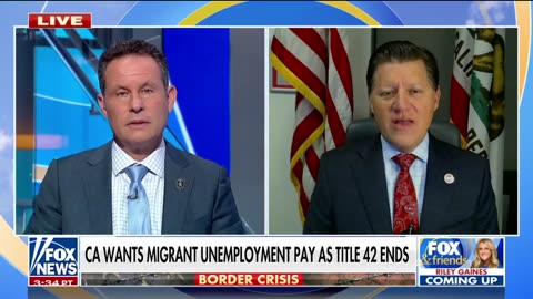 California seeks migrant unemployment benefits as Title 42 comes to an end.