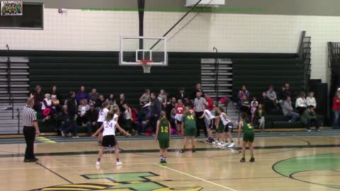 6th Grade Girls Basketball Green Bay Preble Futures vs Two Rivers Lady Raiders 11 11 2017