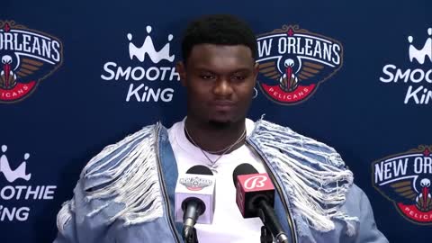 Zion Williamson Postgame Interview - Pelicans vs Lakers