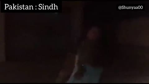 Pakistani Woman Fleeing From Rapists