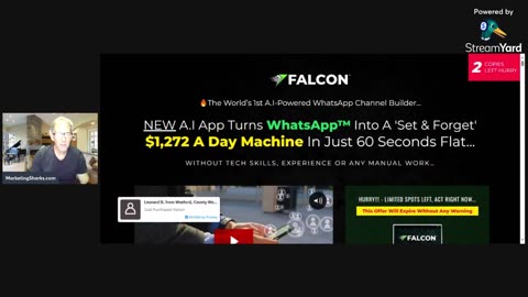 Falcon App Review, Bonus, OTOs From Billy Darr – Whatsapp Channel & Community Builder