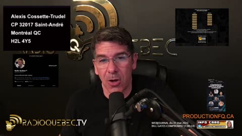 Extrait du WEBJOURNAL de RADIO-QUÉBEC du 31 MAI 2023 - BILL GATES COMPROMIS? -Qqchose se passe?