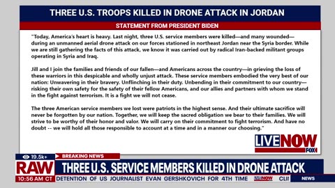 Jordan drone attack_ US troops killed, 25 hurt after blast near Syria border _ LiveNOW from FOX