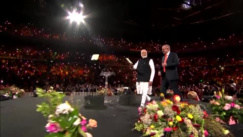 Tens of thousands flock to Modi rally in Sydney