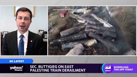 Buttigieg Could NOT Care Less About The Disaster In East Palestine, Says It Happens All The Time