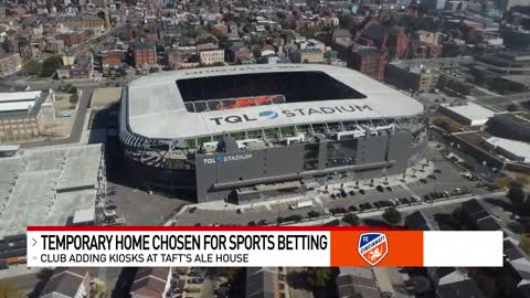 FC Cincinnati decides on temporary home for sports betting