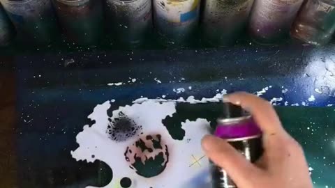 Spray painting