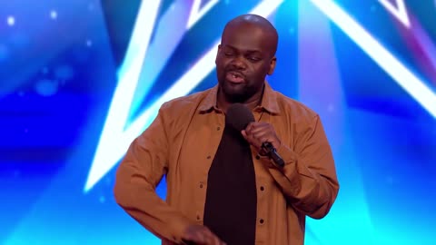 Daliso Chaponda gives Amanda the golden giggles - Auditions Week 3 - Britain’s Got Talent 2017