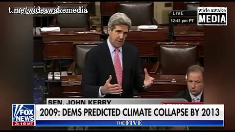 "Al Gore and John Kerry, telling you the polar ice caps will melt by 2014.