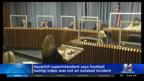 Haverhill superintendent says football hazing video was not an isolated incident