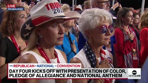 Mary Millben sings the national anthem at RNC