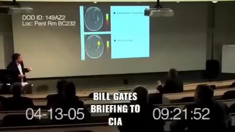 Bill Gates Briefing to the CIA in 2005 on his method to delete the VMAT2 gene