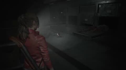 Resident Evil 2 Claire A 06_ Kicked by Chief Irons_ Sherry Birkin _ Lickers