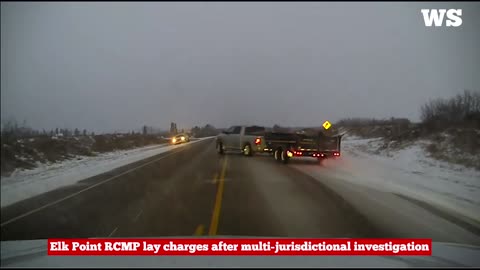 Man charged after leading Alberta RCMP on destructive chase putting 'countless lives at risk'