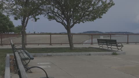 Bench by the Ocean, Boston Massachusetts