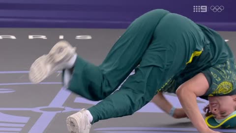 Rachael Gunn Raygun at Paris Olympics 2024 Aussie Breakdancing