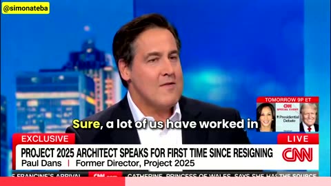 Former Director of Project 2025: "Trump has nothing to do with Project 2025."