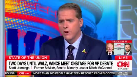 CNN's Scott Jennings: 'Tim Walz Is A Buffoon'