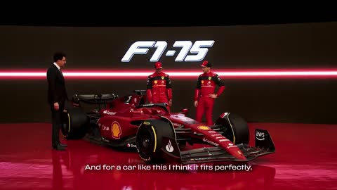 Introducing the Scuderia Ferrari F1-75 | 2022 #F1 Car Launch