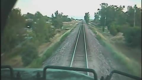 Head on Train Crash Footage (video shot from onboard)