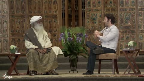 Neuroscientist David Eagleman with Sadhguru – In Conversation with the Mystic