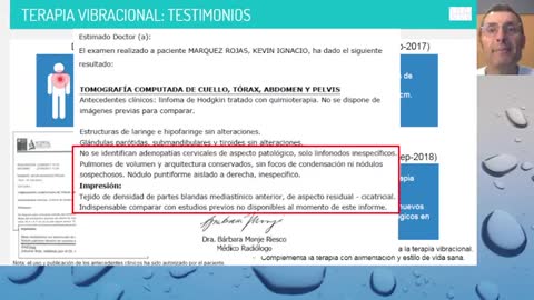 6° charla sobre la historia de la terapéutica vibracional: Casos testimoniales