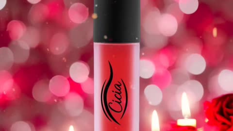 Cicia Premium Red Lip Oil - Cherry Moisturizing and Nourishing Glossy Finish | Lip Care Treatment