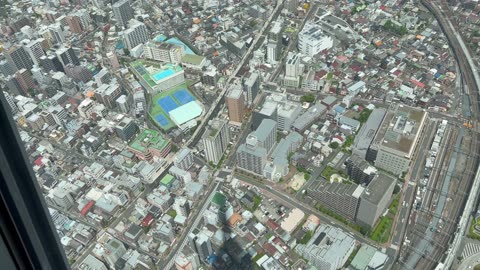 Tokyo Skytree Walk POV: Tembo Deck (1115ft/340m)