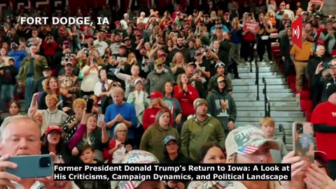 Trump speaks at Iowa Commit to Caucus Event in Fort Dodge