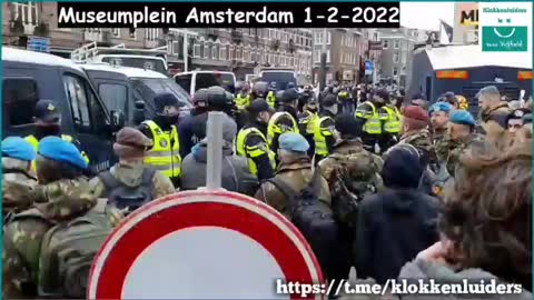 Dutch Police is molesting Militarily Veterans 02/01/2022