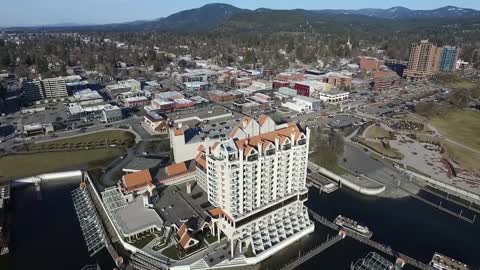 Coeur d'Alene Resort Drone Flight