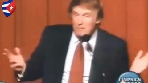 YEAR 2000 DONALD TRUMP MENTIONS HE COULD BE GREATEST PRESIDENT OF CURRENT GENERATION