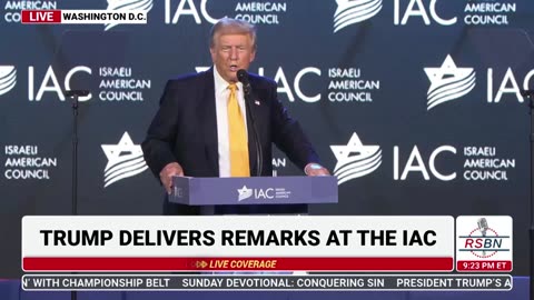 FULL SPEECH: President Trump Speaks at the IAC in D.C. - 9/19/24