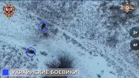 Russian drones attack Ukrainian trenches at Artyomovsk direction