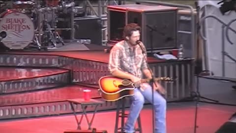 Blake Shelton at Idaho State Fair Aug. 2009 Credit Report song