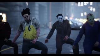 Horror Villains perform Thriller Dance