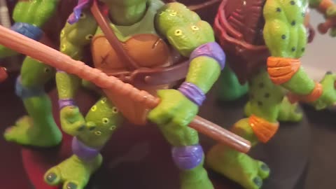 TEENAGE MUTANT NINJA TURTLES MOVIE FIGURES