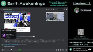 Earth Awakenings - Livestream 1 - #1875