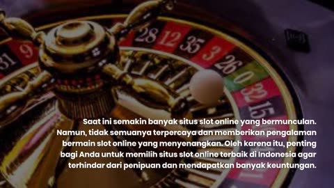 Indikator Situs Slot Online Terbaik dan Berkualitas