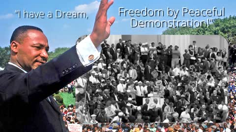 Reverend Dr. Martin Luther King Jr. - Freedom by Peaceful Protests