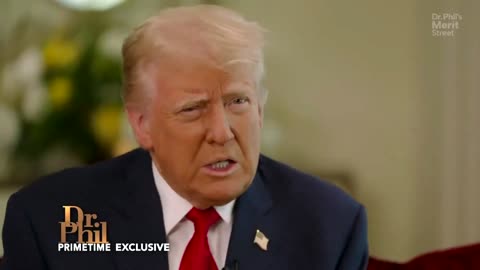 MARY GRACE: AMAZING! PRESIDENT TRUMP TELLS DR PHIL GOD SAVED HIM TO HELP SAVE AMERICA