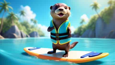 Cool otter