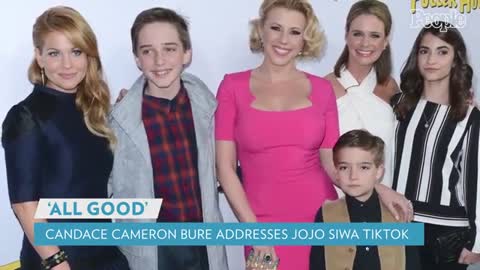 Candace Cameron Bure Addresses JoJo Siwa Calling Her 'Rudest Celebrity' in TikTok Video - PEOPLE